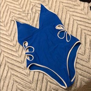 One piece bathing suit